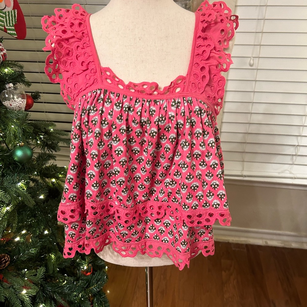 Anthropologie summer blouse